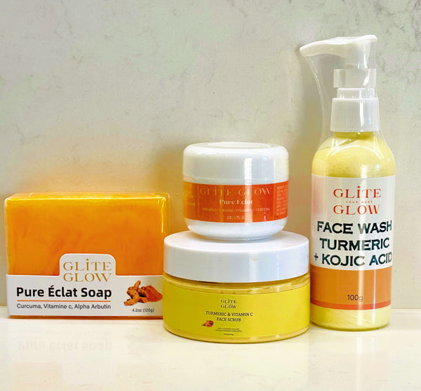 Turmeric Skincare Set - Brightening & Natural Skincare Routine